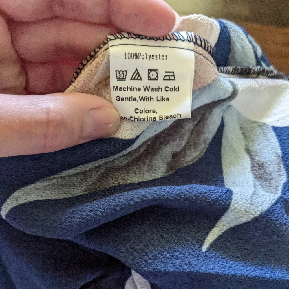 High Waist Wide Leg Pants Floral Print - Picture 7 of 10